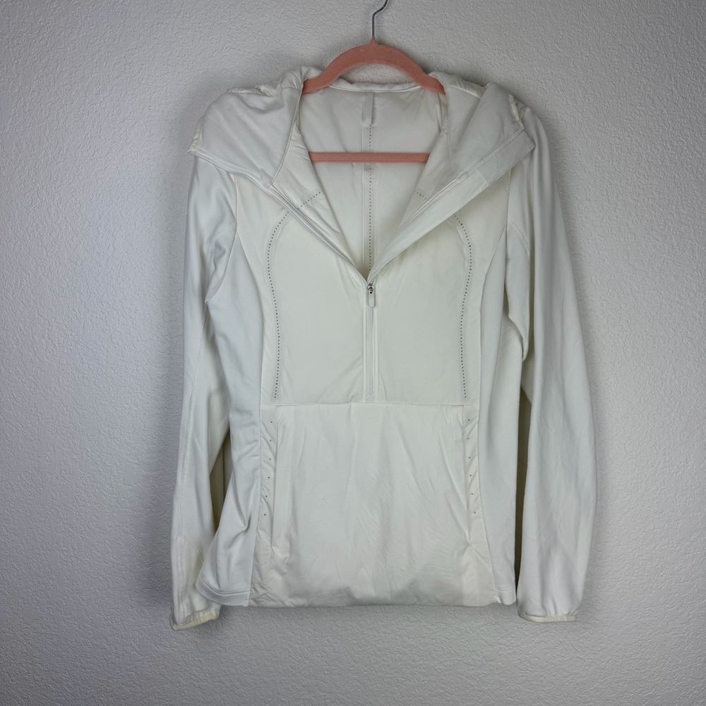 Lululemon Run For Cold Jacket White 8 - Picture 3 of 11
